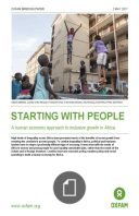 Starting with people: a human economy approach to inclusive growth in Africa